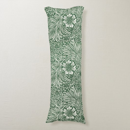 Coussins Longs william morris marigold fleurs vertes (Devant (Vertical))