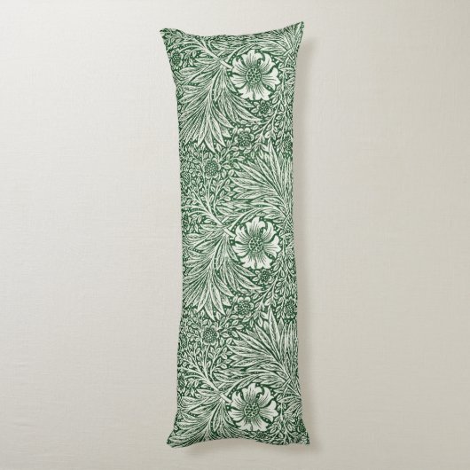 Coussins Longs william morris marigold fleurs vertes (Dos (Vertical))