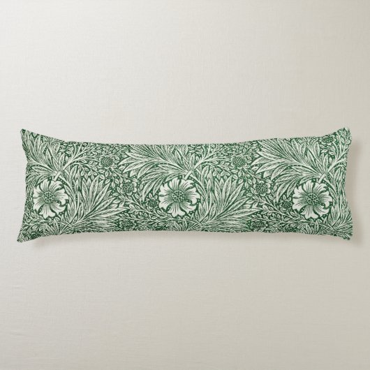 Coussins Longs william morris marigold fleurs vertes (Devant)