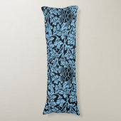 Coussins Longs William Morris Particularités Florales Anénome d'o (Devant (Vertical))