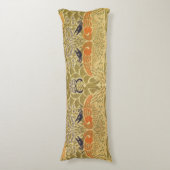 Coussins Longs William Morris Peacock & Dragon Arts & Artisanat (Devant (Vertical))