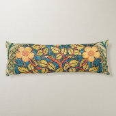 Coussins Longs William Morris Rose Wreath (Dos)