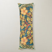 Coussins Longs William Morris Rose Wreath (Dos (Vertical))