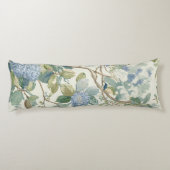 Coussins Longs Willow Little Magnolia Wallpaper Floral Coastal  (Dos)