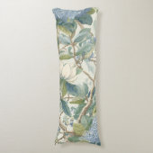 Coussins Longs Willow Little Magnolia Wallpaper Floral Coastal  (Devant (Vertical))