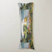 Coussins Longs Winslow Homer Flower Garden et Bungalow Bermudes (Devant (Vertical))