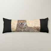 Coussins Longs Yawning Cheetah (Devant)