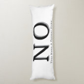 Coussins Longs YES NO Pillow (Ka Hi) (Dos (Vertical))
