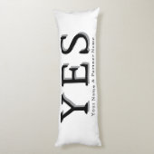 Coussins Longs YES YES Pillow (Ka Ka) (Dos (Vertical))