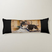 Coussins Longs Yogi le chien de la Science (Dos)