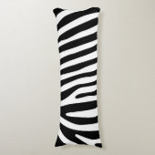 Coussins Longs Zebra rayures motif noir & blanc + vos idées (Devant (Vertical))