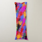 Coussins Longs Zèbre peint (Devant (Vertical))