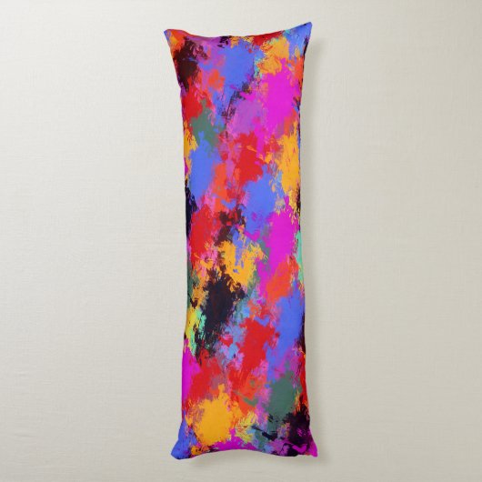 Coussins Longs Zèbre peint (Dos (Vertical))