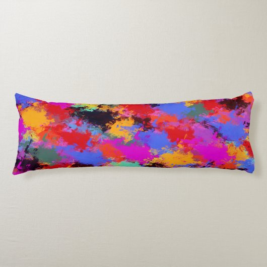 Coussins Longs Zèbre peint (Devant)