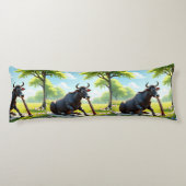 Coussins Longs Zebu Meadow Serenade Body Pillow (Dos)