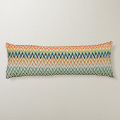 Coussins Longs Zigzag Multicolor Motif (Dos)