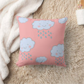 Coussins mignons de nuage de bande dessinée (Couverture)