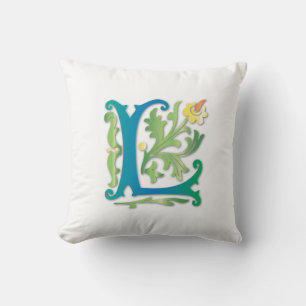 Coussins monogrammes