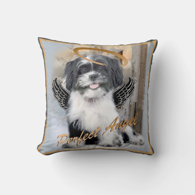 Coussins parfaits d'ange de Shih Tzu (Recto)