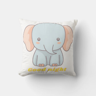 Coussins Petit Éléphant de Bébé Mignon 