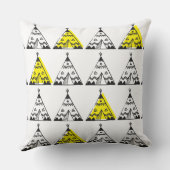 Coussins pour enfants - Teepee jaune (Verso)