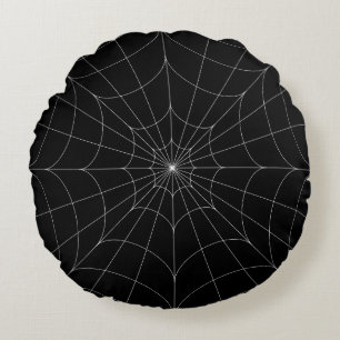 Coussins rond en toile d’araignée