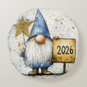 Coussins Ronds 2026, Bonne Année