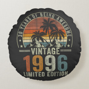 Coussins Ronds 30 Ans d'être Incroyable Vintage 1996