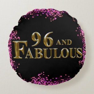 Coussins Ronds 96e anniversaire 