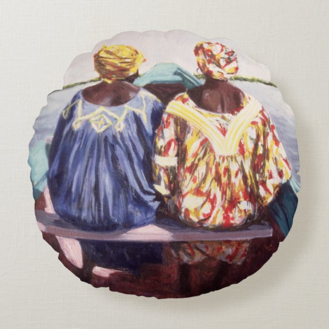 Coussins Ronds À l'île 1998 (Devant)