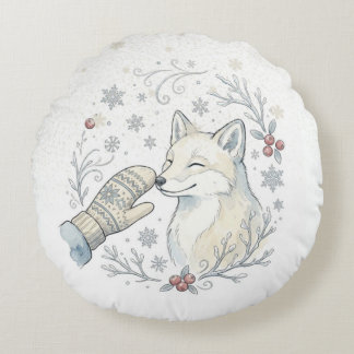 Coussins Ronds A Tender Winter Boop