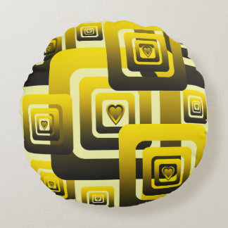 Coussins Ronds Activate My Heart Pattern