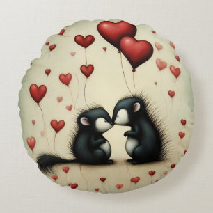 Coussins Ronds Aimer la peau 1