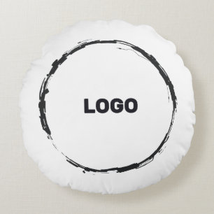 Coussins Ronds ajouter votre logo dans un