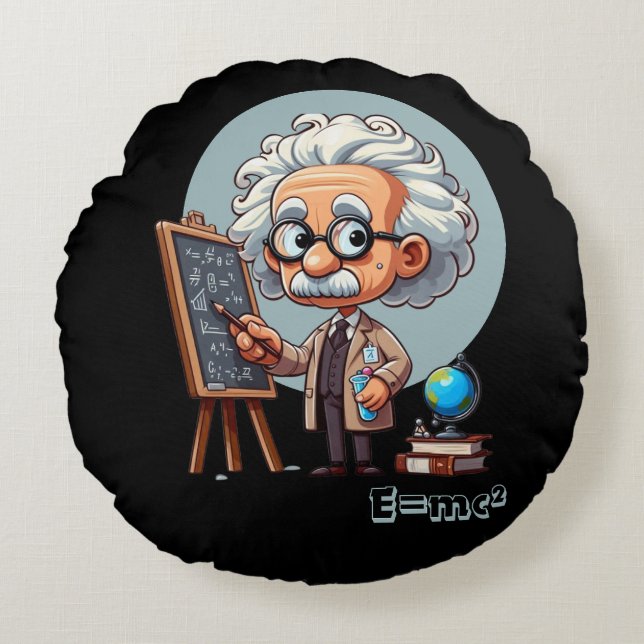 Coussins Ronds Albert Einstein   (Devant)