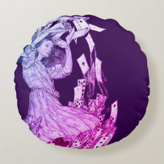Coussins Ronds Alice Au Pays Des Merveilles Lewis Carroll Rackham