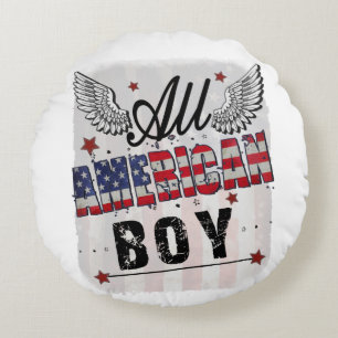 Coussins Ronds All American Boy