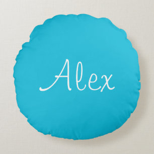 Coussins Ronds Allant Aqua
