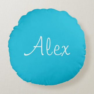 Coussins Ronds Allant Aqua