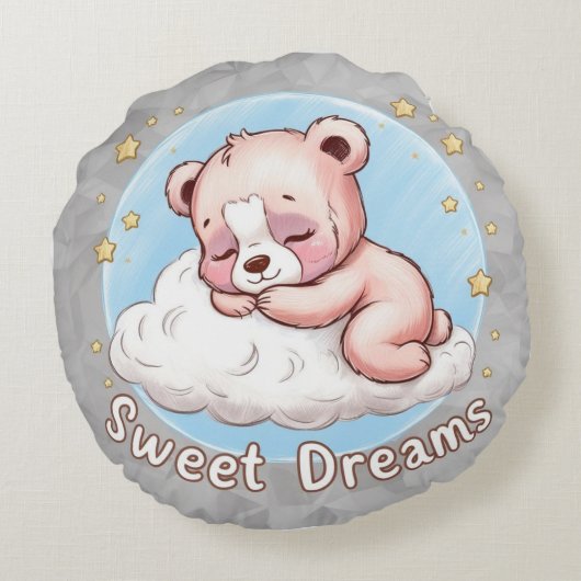 Coussins Ronds Almohada - Dulces sueños bebé (Dos)