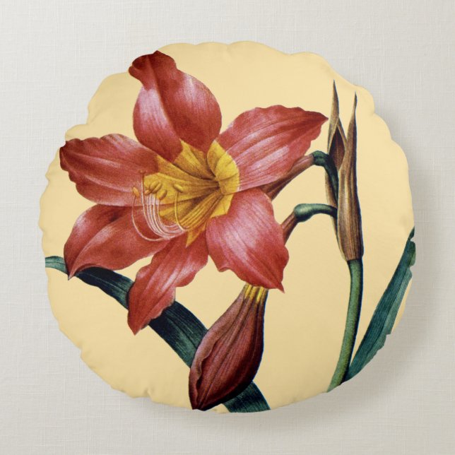 Coussins Ronds Amaryllis (Devant)