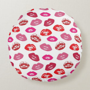 Coussins Ronds Amour Et Baisers