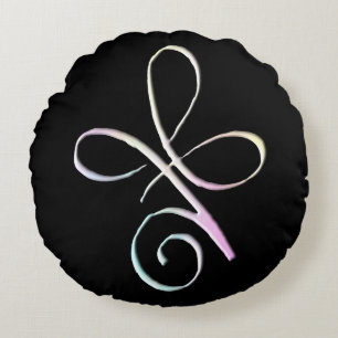 Coussins Ronds Amour Inconditionnel Pastel