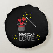 Coussins Ronds Amour magique - Blanc (Dos)
