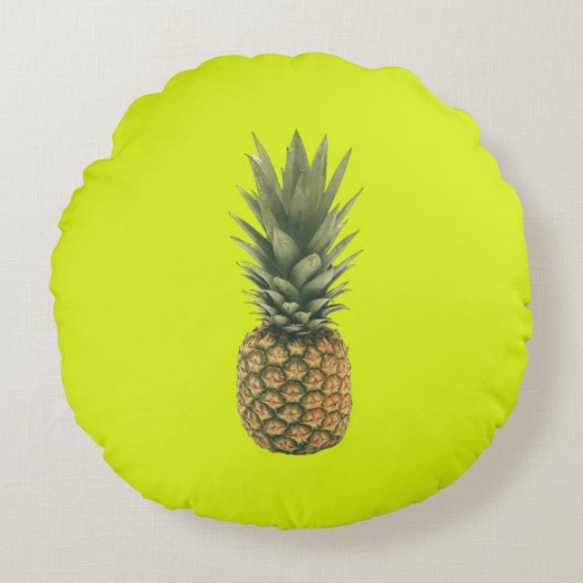 Coussins Ronds Ananas doux (Devant)