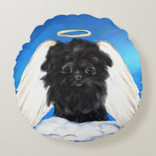 Coussins Ronds Ange Affenpinscher