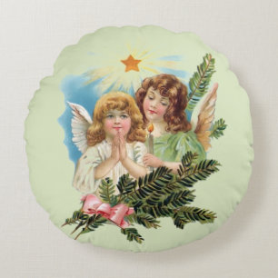 Coussins Ronds Anges aux paumes