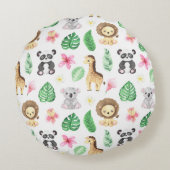 Coussins Ronds Animal tropical (Dos)