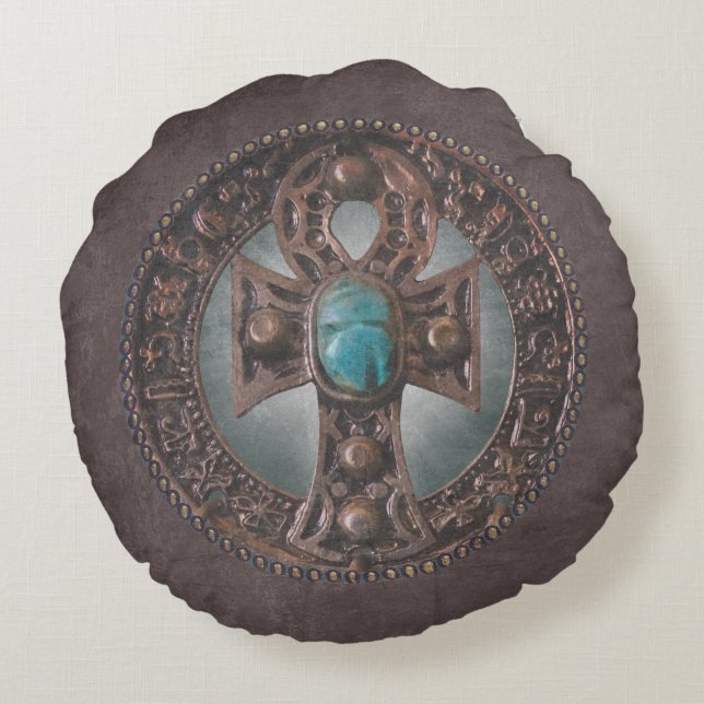 Coussins Ronds Ankh (Dos)