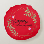 Coussins Ronds Anniversaire  (Dos)